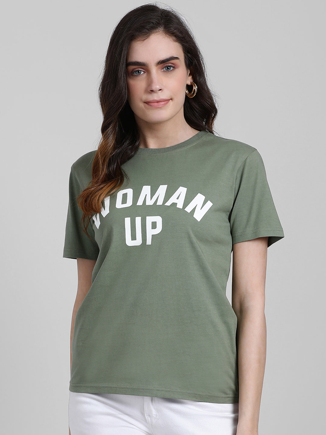 Green Printed T-Shirt