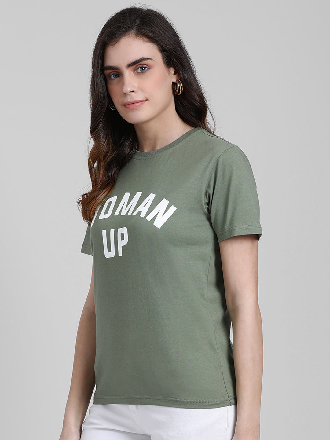 Green Printed T-Shirt