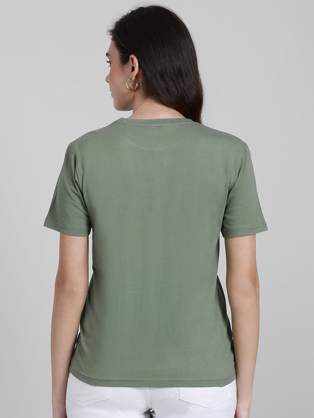 Green Printed T-Shirt