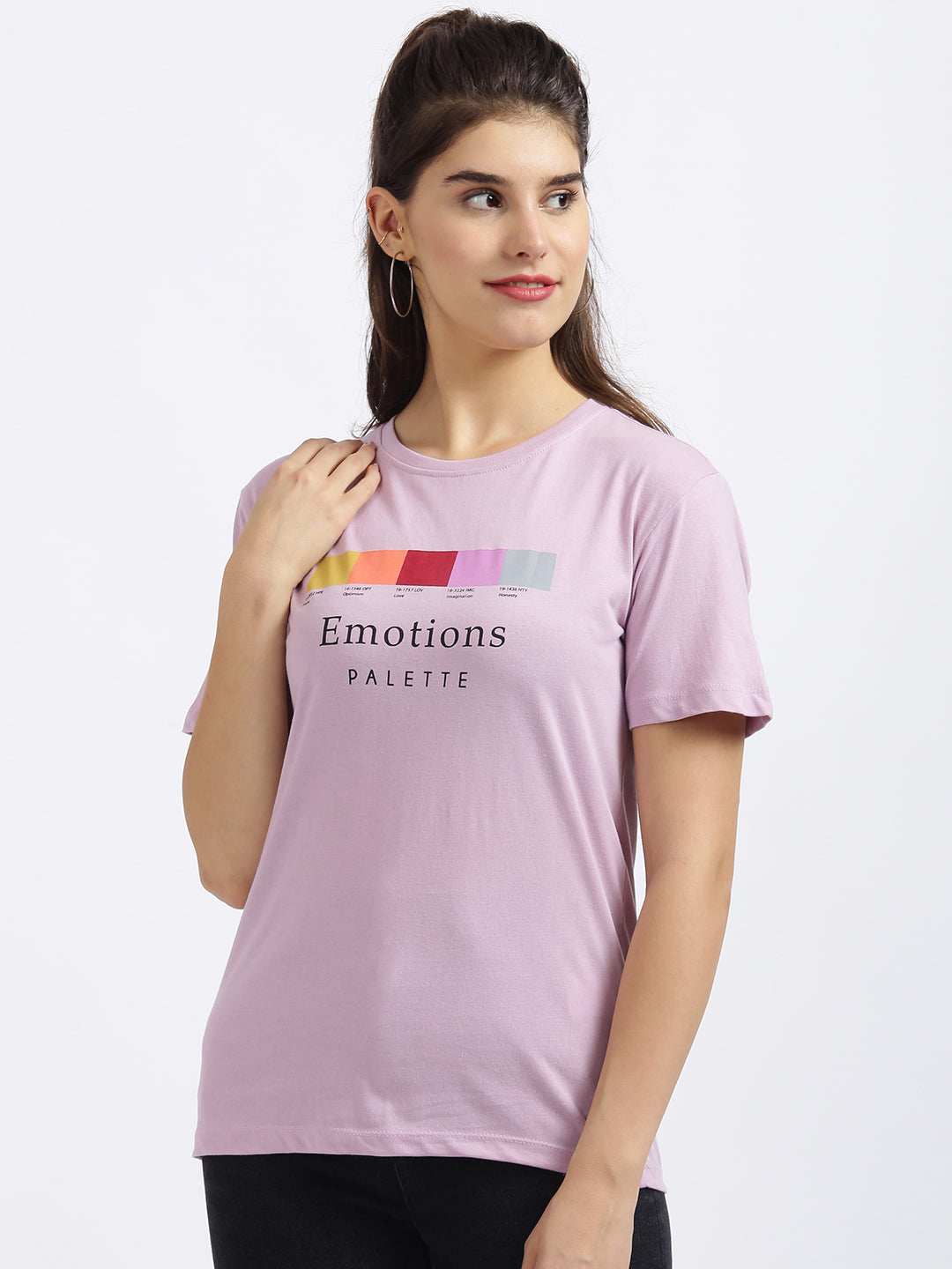 Pink Graphic T-Shirt