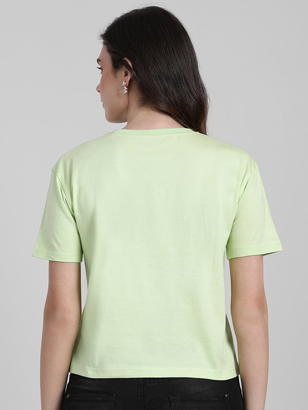 Green Printed T-Shirt