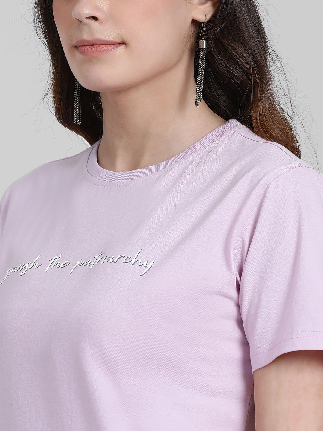 Pink Printed T-Shirt