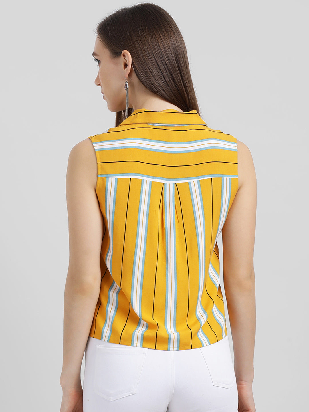 Yellow Striped Shirt