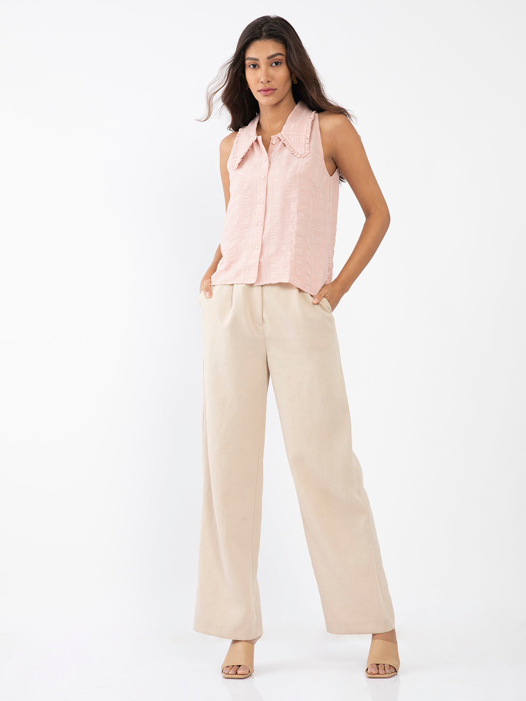 Pink Solid Top