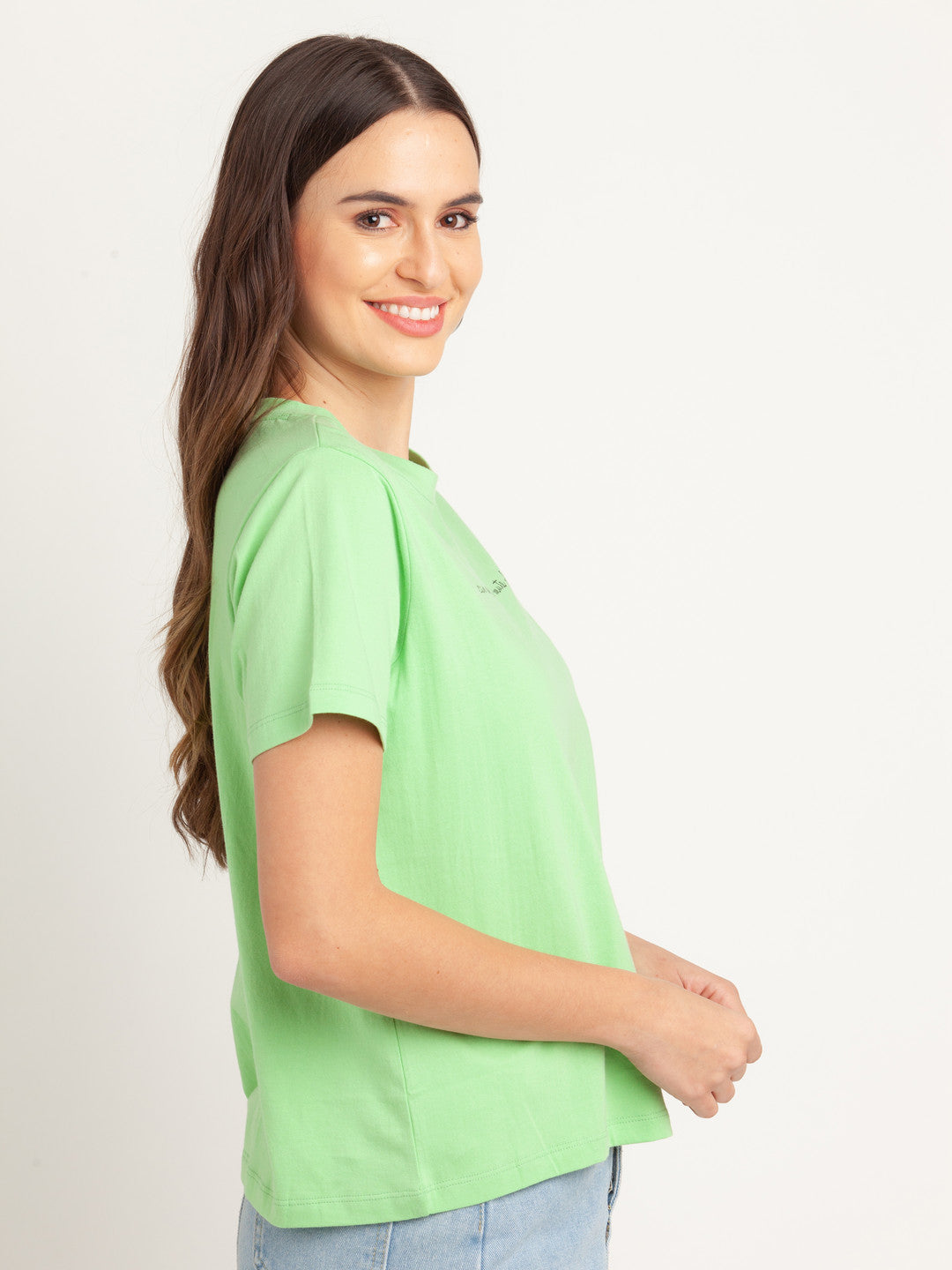 Green Printed T-Shirt