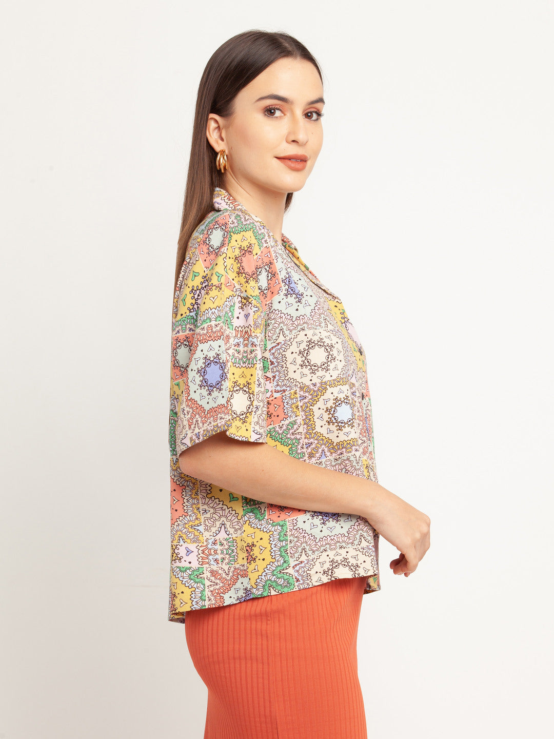 Multicolored Printed Shirt