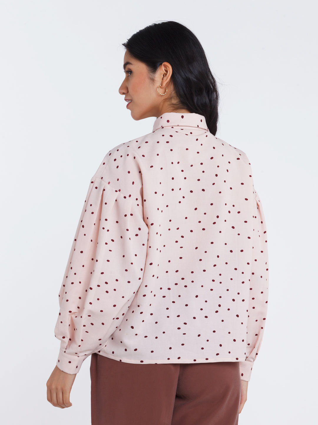 Pink Polka Shirt