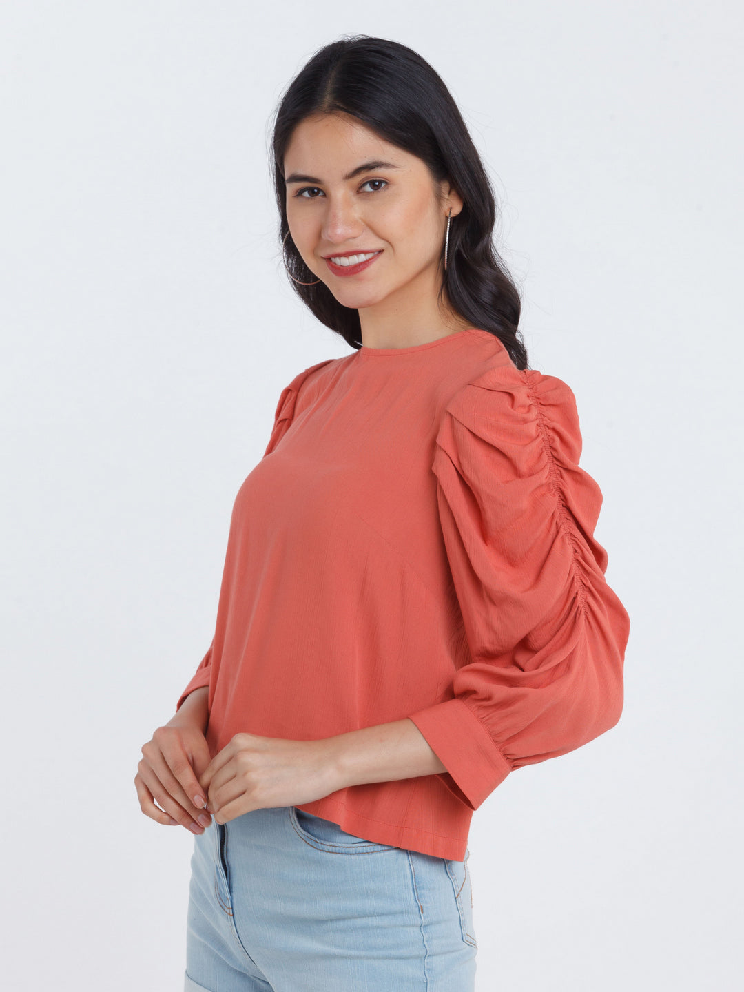 Coral Solid Top