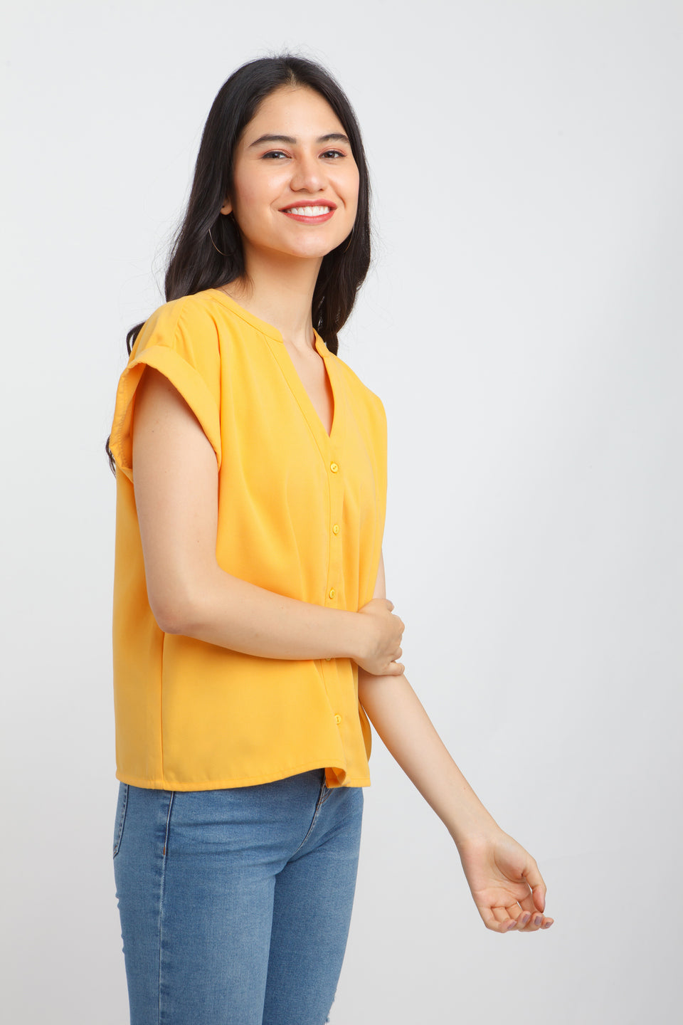 Yellow Solid Top