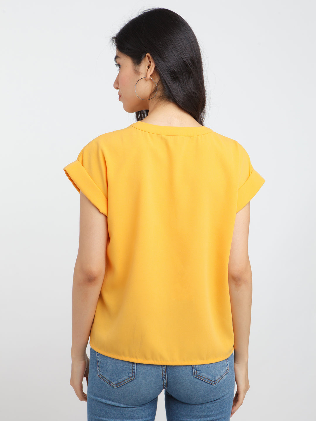 Yellow Solid Top