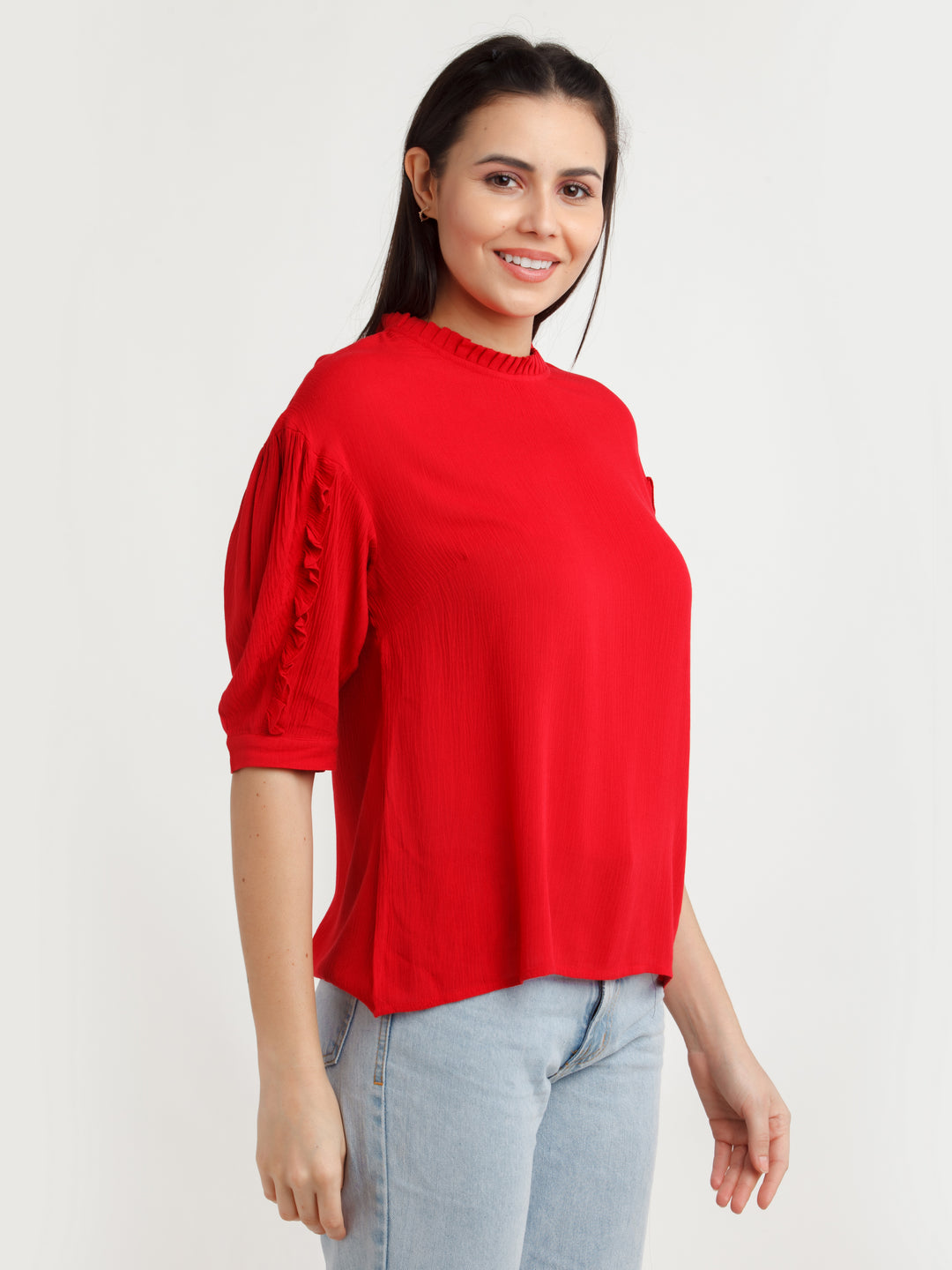 Red Solid Top