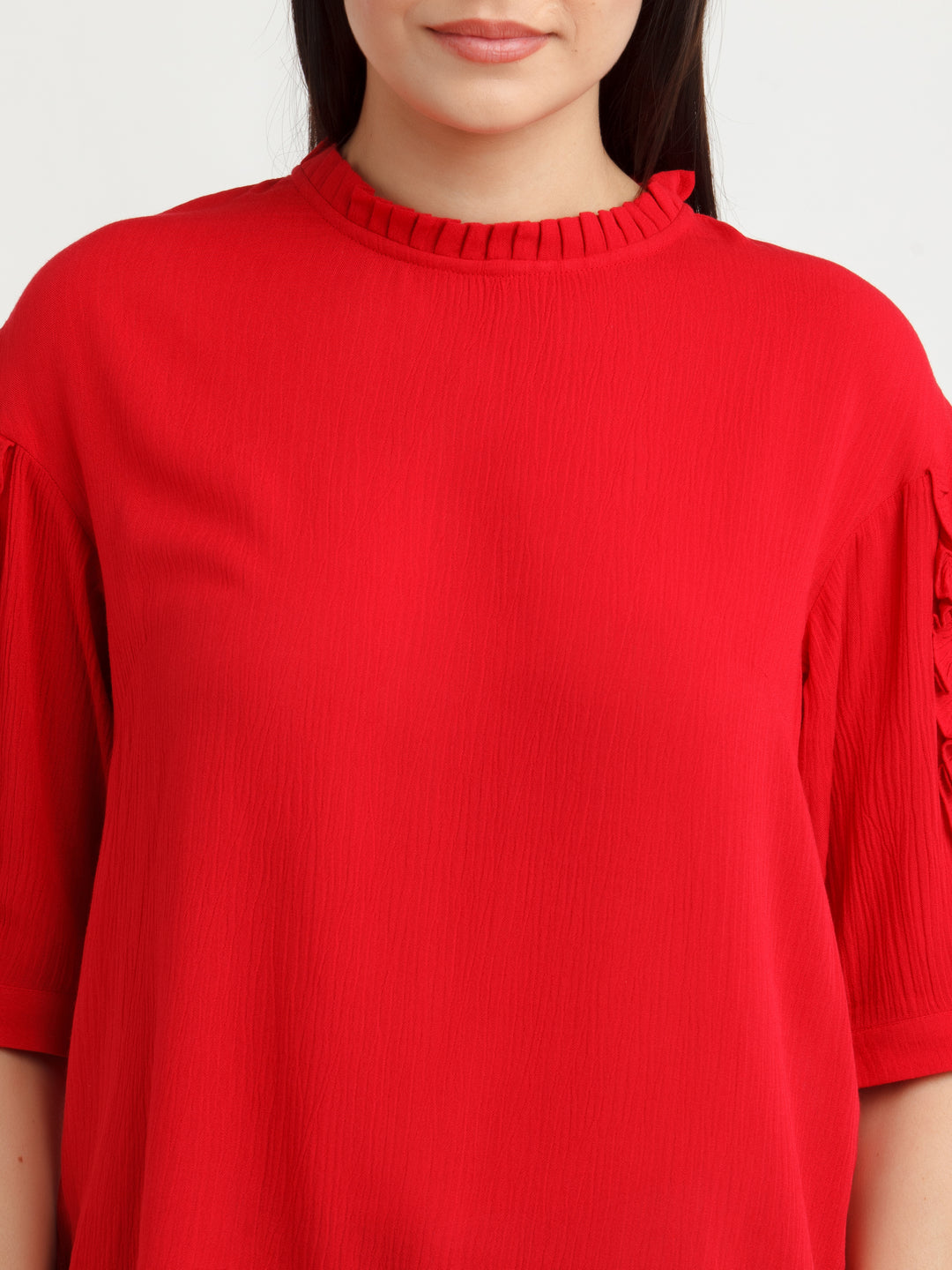 Red Solid Top