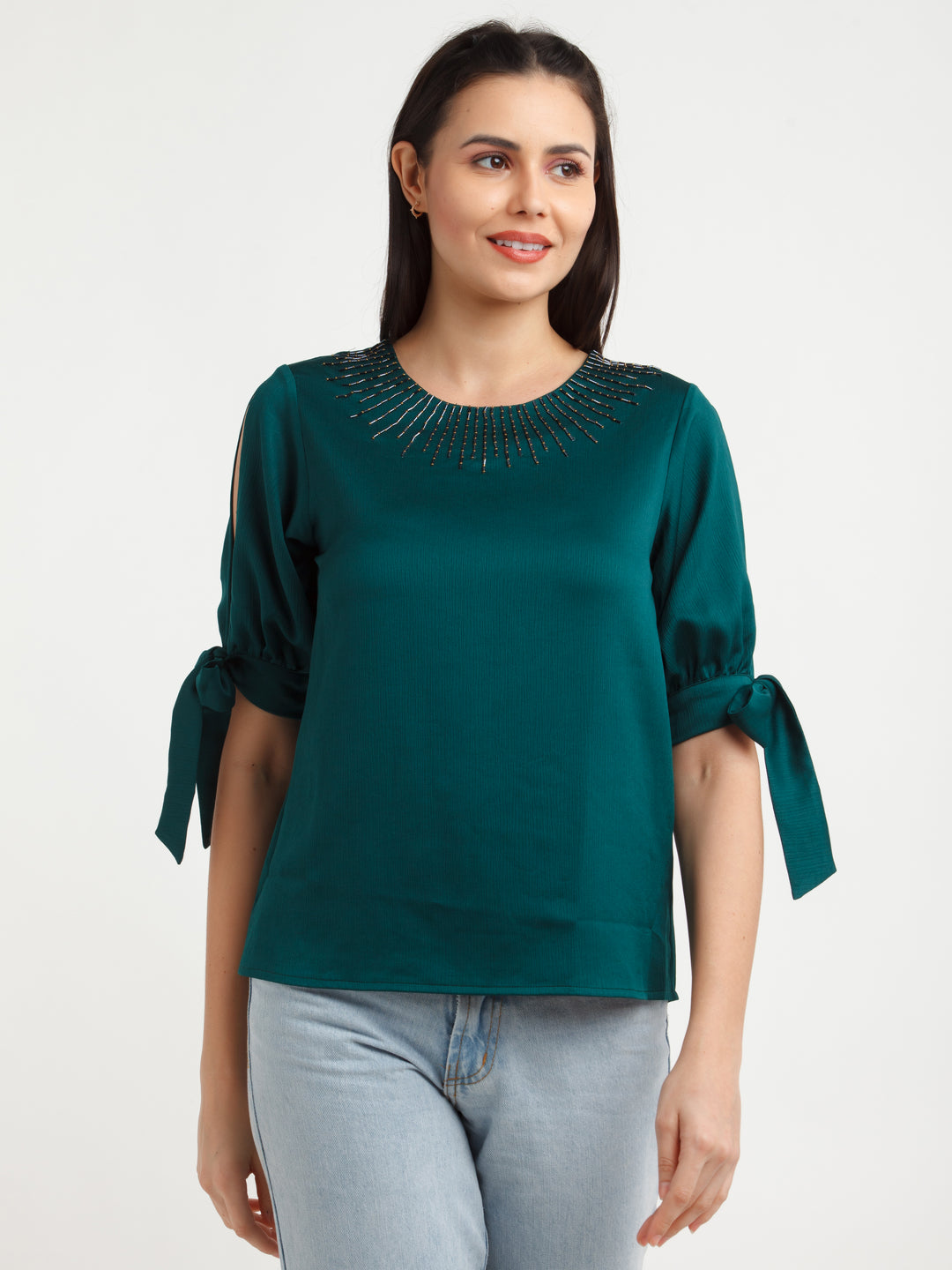 Green Solid Top