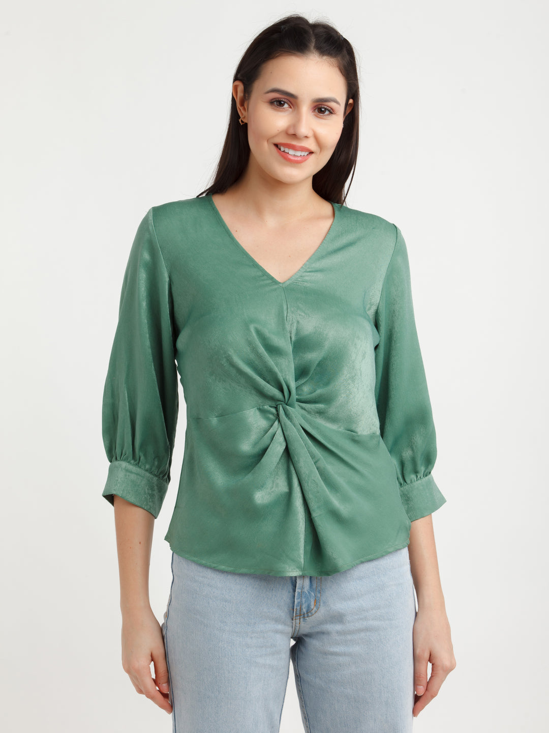 Green Solid Top