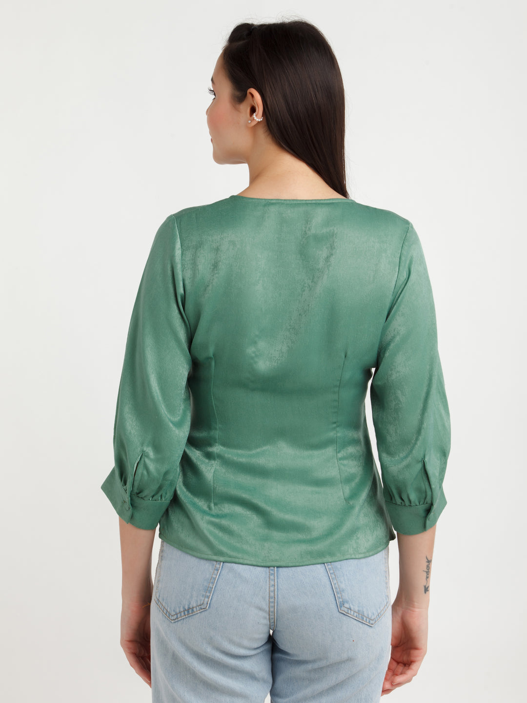 Green Solid Top