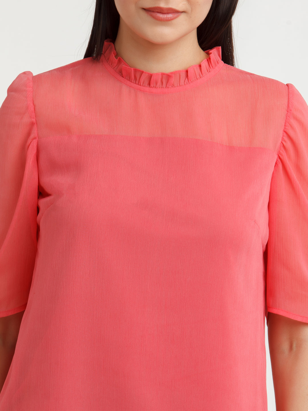 Coral Solid Top