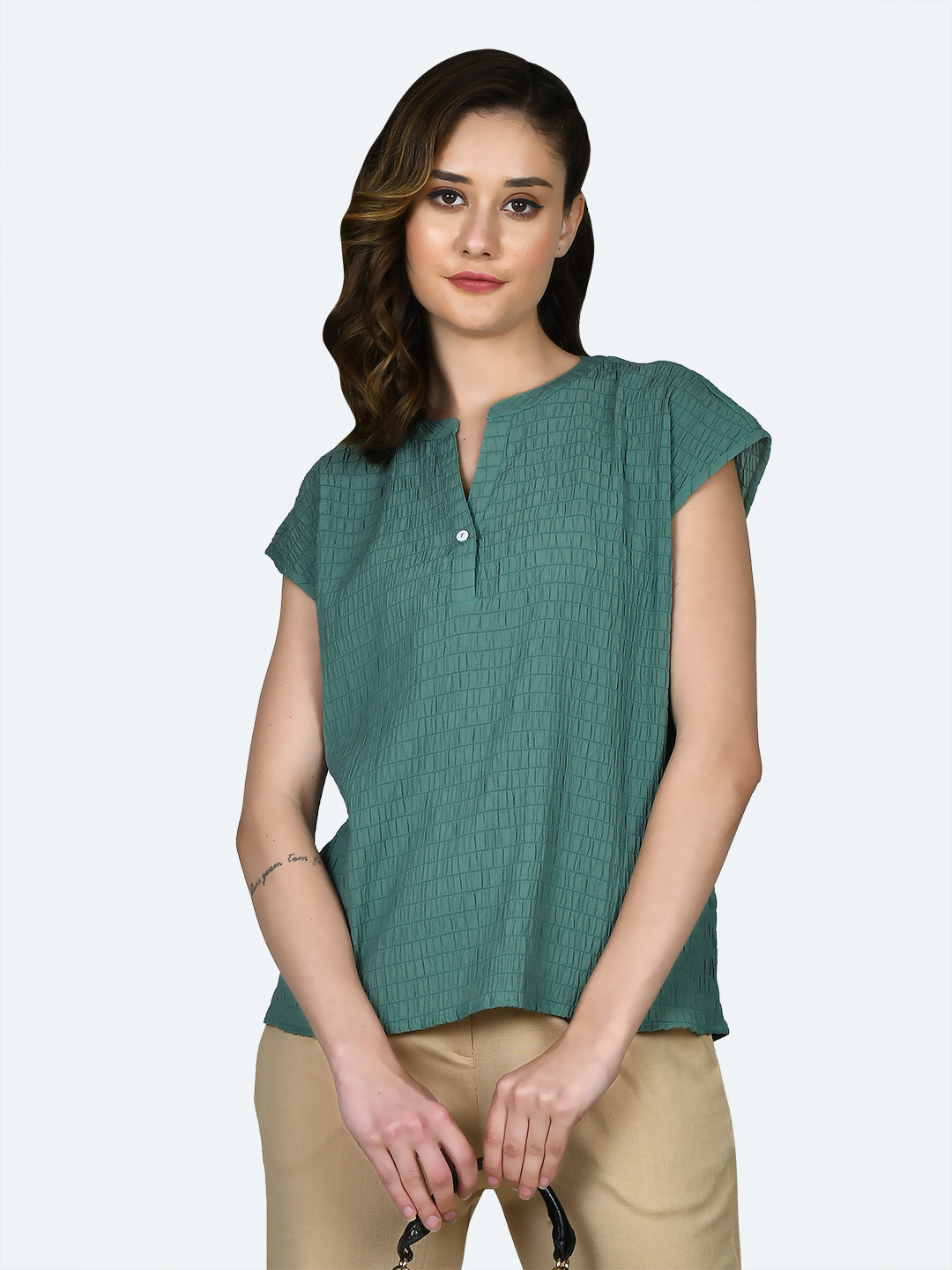 Green Self Design Top