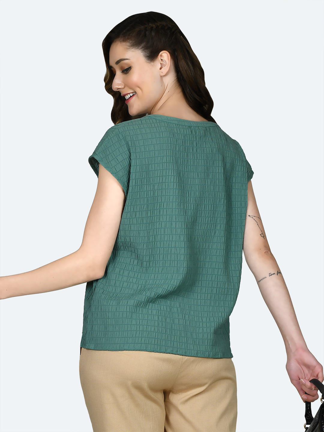 Green Self Design Top