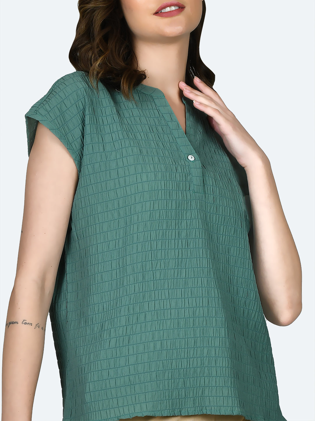 Green Self Design Top