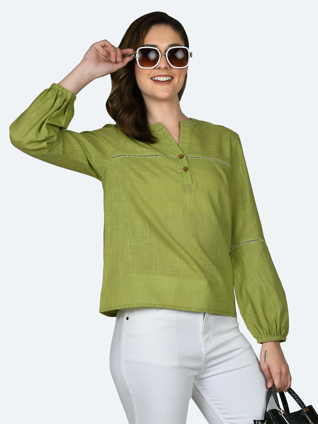 Green Solid Top